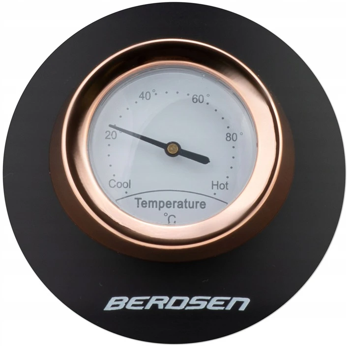 Berdsen Elektrinis virdulys su termometru 1,7 l BD-701 - juodas aprašymas - Prekės nuotrauka