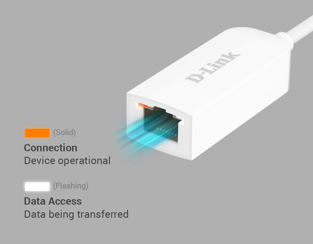 D-Link USB-C ir 2,5G Ethernet adapteris DUB-E250 aprašymas - Prekės nuotrauka