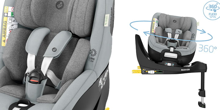 Automobilinė kėdutė Maxi-Cosi Mica PRO Eco i-Size 0-18 kg | juodos spalvos aprašymas - Prekės nuotrauka