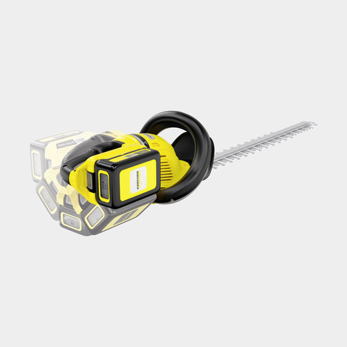 Akumuliatorinės gyvatvorių žirklės Karcher HGE 18-50 (be akumuliatoriaus ir kroviklio) aprašymas - Prekės nuotrauka