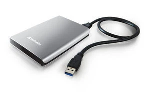 Kietasis Išorinis diskas Verbatim Store & Go 2.5'' 1TB USB3, Sidabrinis aprašymas - Prekės nuotrauka