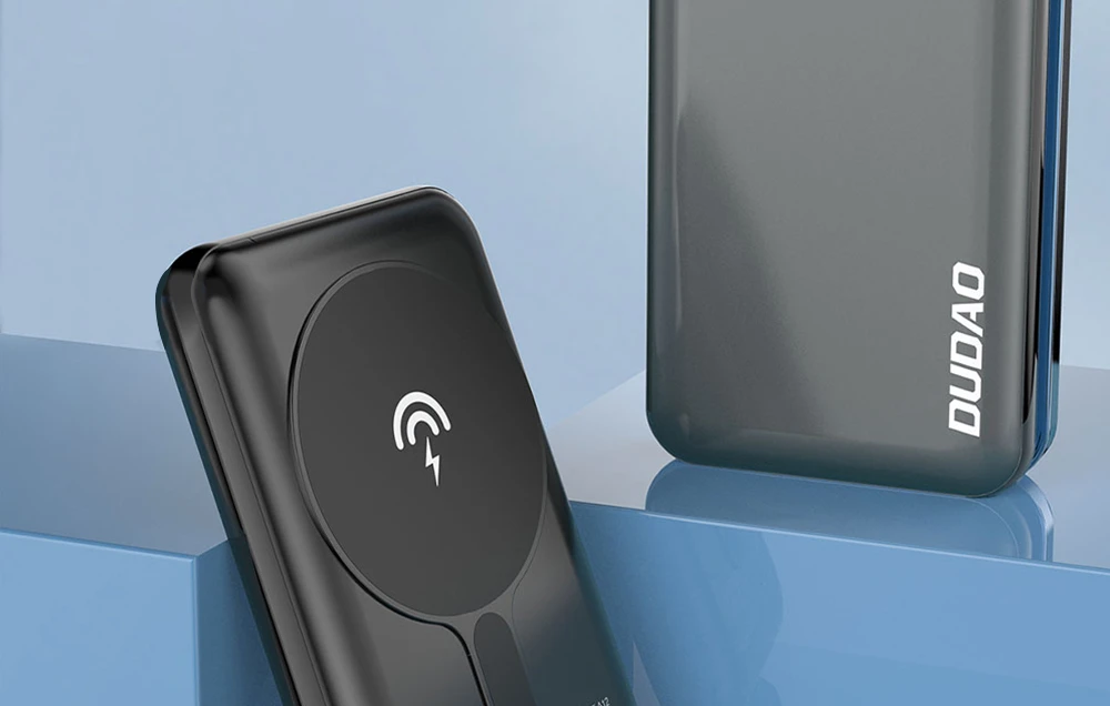 Powerbank Dudao TGK1 10000mAh, USB-C, 15W (juoda) aprašymas - Prekės nuotrauka Powerbank Dudao TGK1 10000mAh, USB-C, 15W (juoda) aprašymas - Prekės nuotrauka