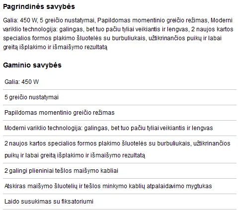 Plakiklis Bosch MFQ4020 maišytuvas Rankinis maišytuvas 450 W Antracito spalvos, Baltas aprašymas - Prekės nuotrauka