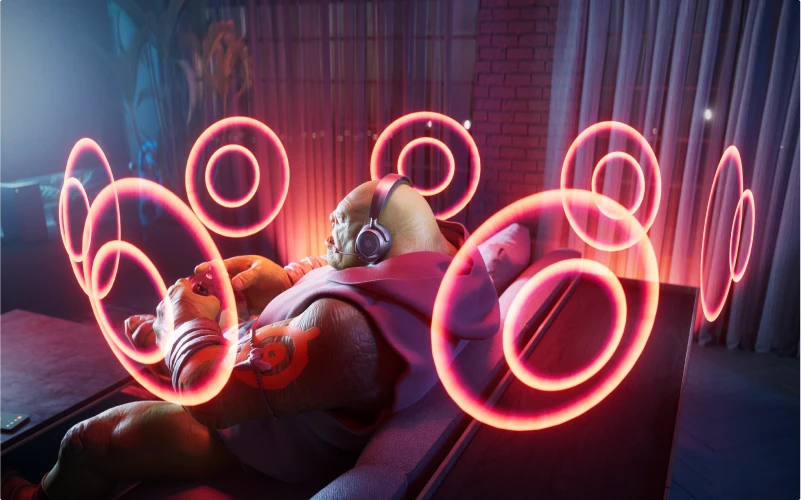 Belaidės žaidimų ausinės SteelSeries Arctis Nova 7, Juodos spalvos aprašymas - Prekės nuotrauka
