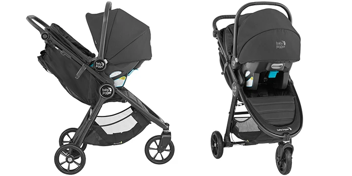 Vežimėlis Baby Jogger City Mini GT 2, Juodas aprašymas - Prekės nuotrauka