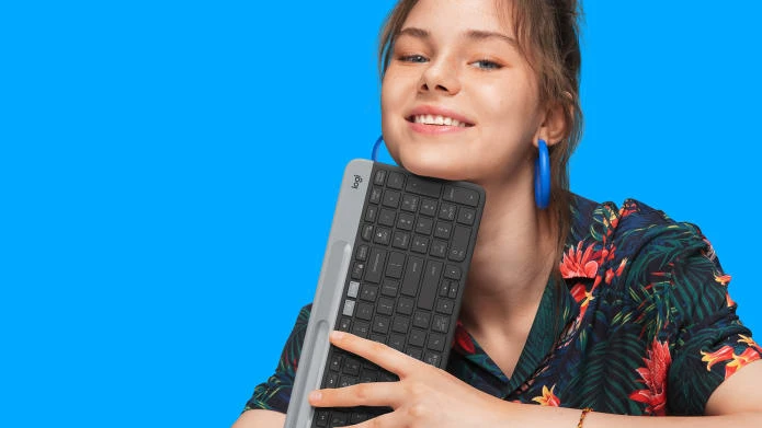 Įvairių įrenginių belaidė klaviatūra Logitech K580, 2,4GHz + Bluetooth, Nordic išdėstymas aprašymas - Prekės nuotrauka