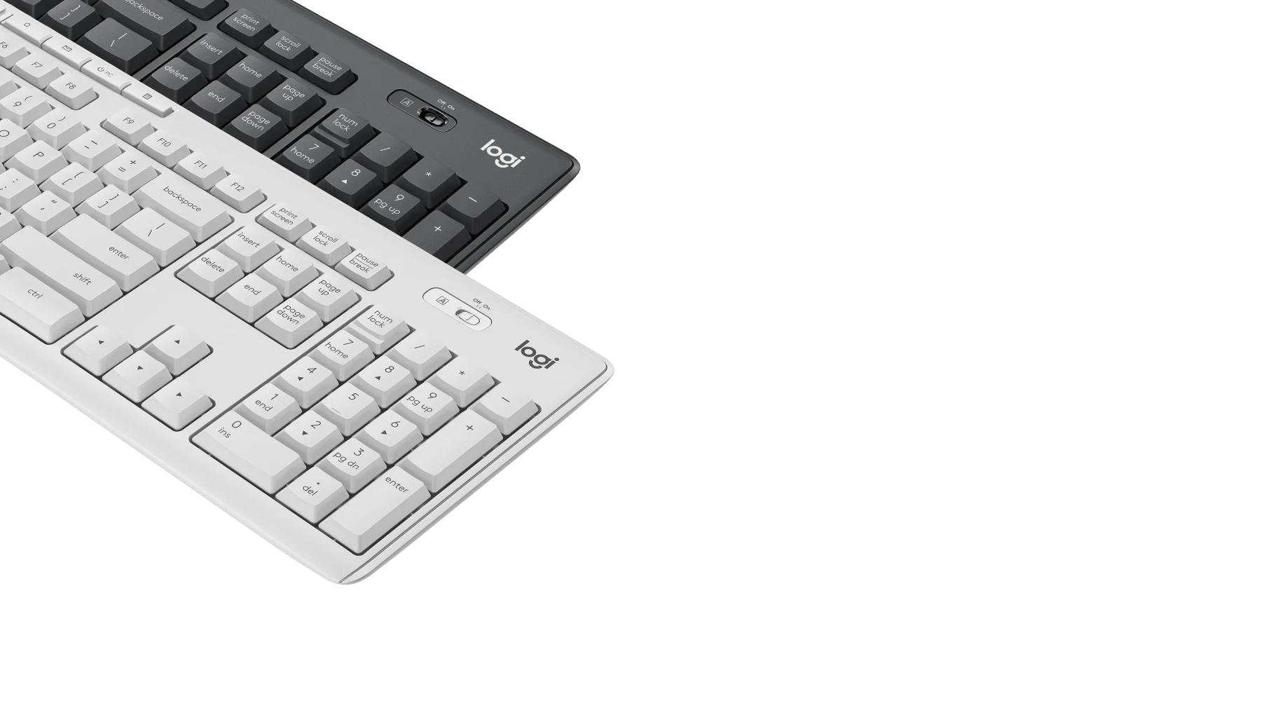 Tyli belaidė Klaviatūra su pele Logitech MK295, DE išdėstymas aprašymas - Prekės nuotrauka