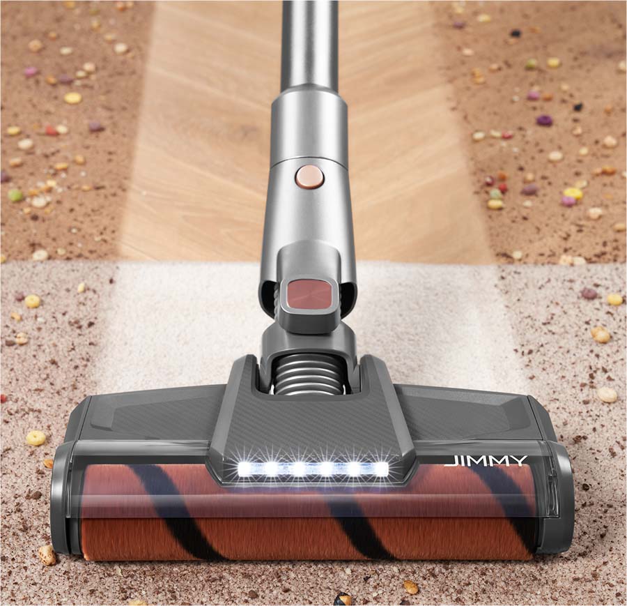 Dulkių siurblys Jimmy H10 Pro Cordless, Pilkos spalvos aprašymas - Prekės nuotrauka