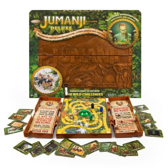 Cardinal Gam SPINMASTER GAMES, stalo žaidimas Jumanji Ultimate Deluxe, 6061778 aprašymas - Prekės nuotrauka