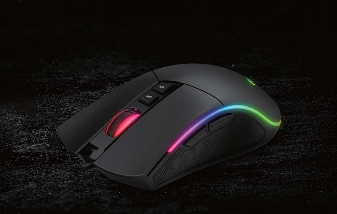 Žaidimų Pelė Havit MS1001S su RGB pašvietimu aprašymas - Prekės nuotrauka