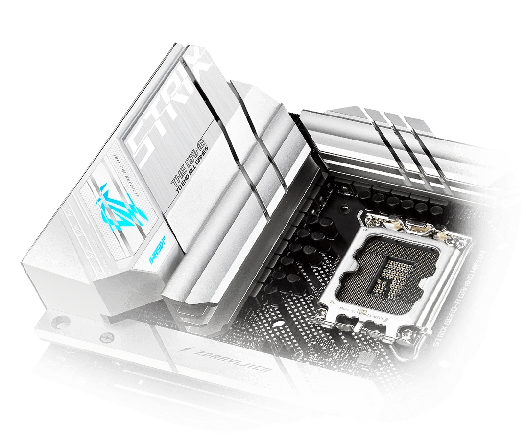 Pagrindinė plokštė Asus ROG STRIX B660-A GAMING WIFI D4 aprašymas - Prekės nuotrauka Pagrindinė plokštė Asus ROG STRIX B660-A GAMING WIFI D4 aprašymas - Prekės nuotrauka