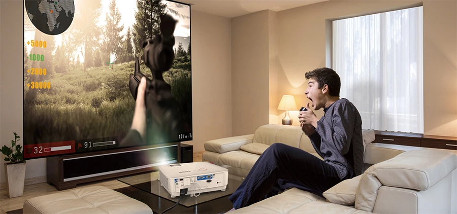 Projektorius BENQ TH671ST 3000ANSI FHD 0.69-0.83 DLP ST GAMING aprašymas - Prekės nuotrauka
