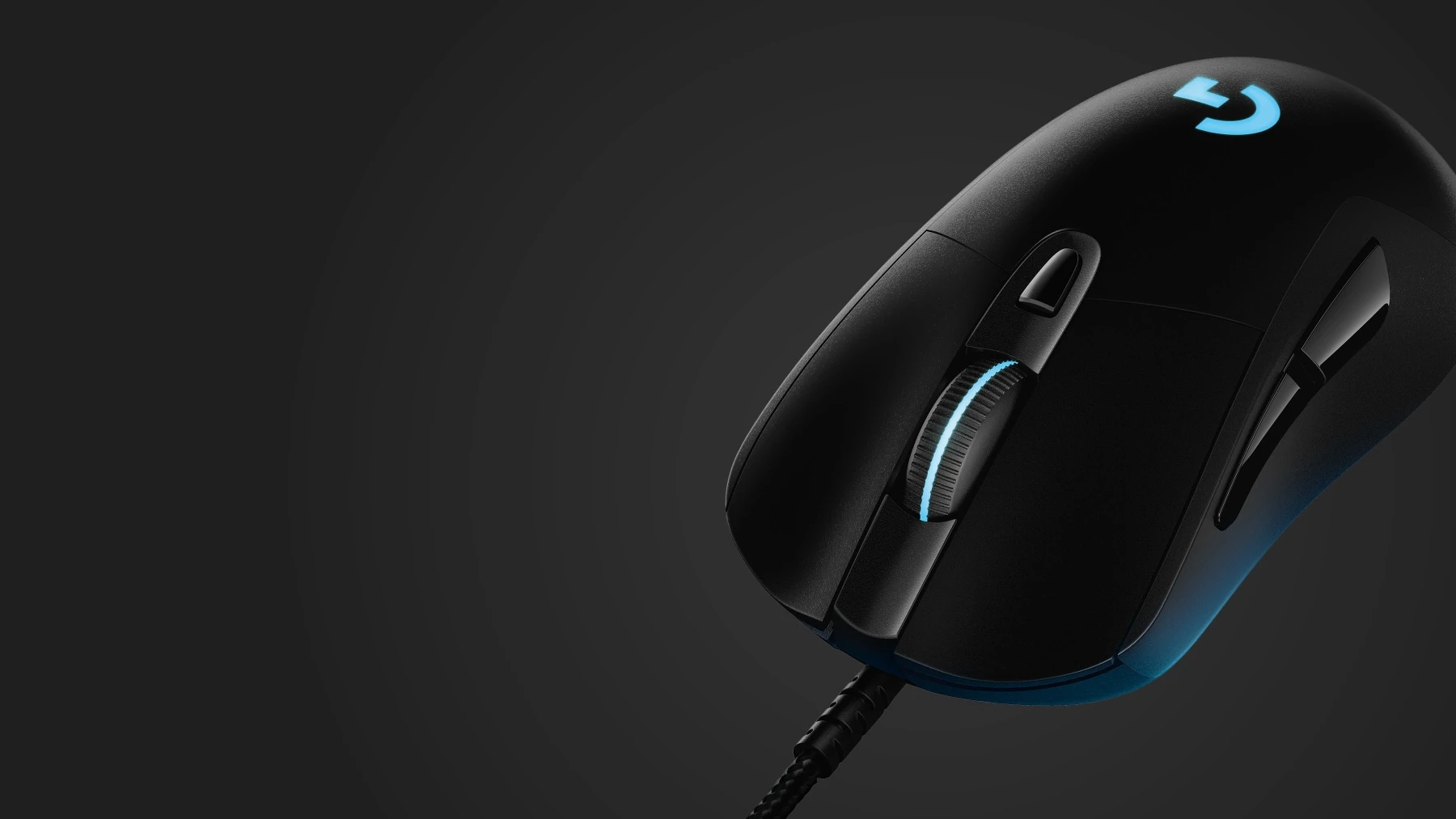 Laidinė pelė žaidimams Logitech G403 Hero, Lightsync RGB, Juodos spalvos aprašymas - Prekės nuotrauka