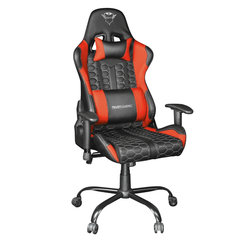 Žaidimų kėdė Trust GXT 708R Resto Gaming Chair, Raudona, 24217 aprašymas - Prekės nuotrauka