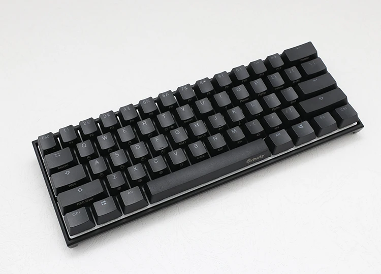 Mechaninė klaviatūra Ducky Mecha Mini, PBT, MX Black, RGB, DE išdėstymas aprašymas - Prekės nuotrauka