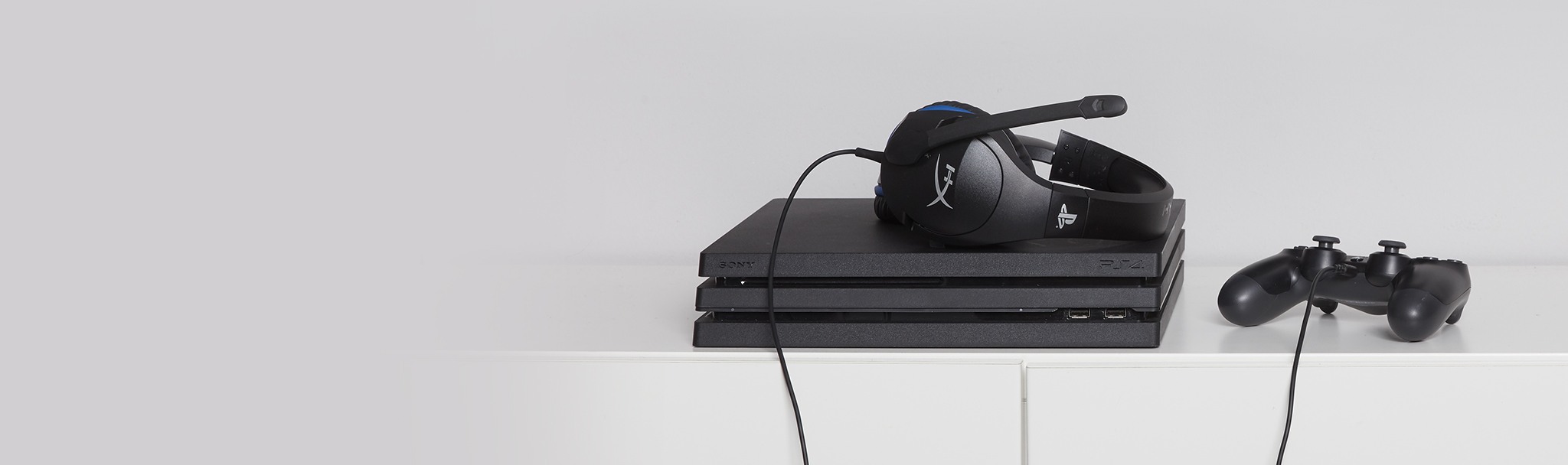 Kingston Žaidimų ausinės HyperX Cloud Stinger (Juodos) Official PS4 Licensed headset
