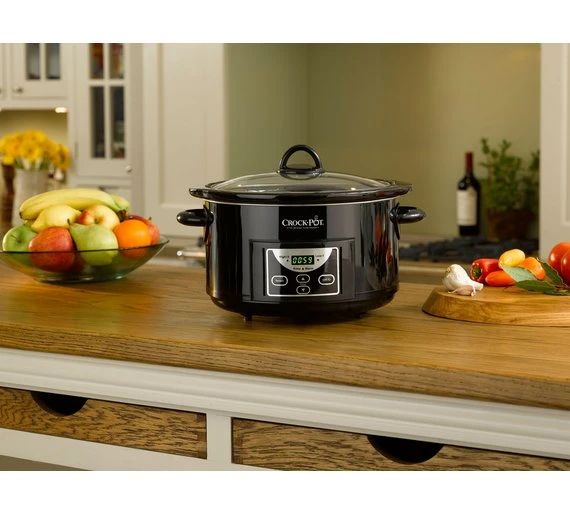 Lėtpuodis Crock-Pot SCCPRC507B 060. Juodas aprašymas - Prekės nuotrauka
