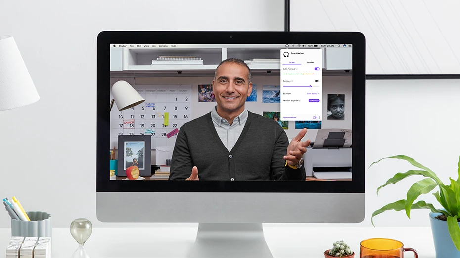 Universalios ausinės Logitech Zone su laidu, su mikrofonu, MSFT, Juodos aprašymas - Prekės nuotrauka