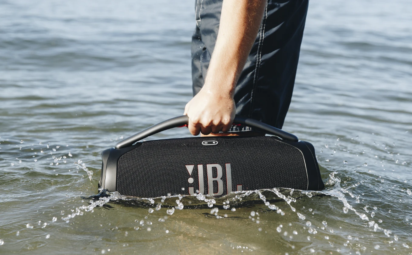 JBL Boombox 3 nešiojama kolonėlė, Juodos spalvos aprašymas - Prekės nuotrauka