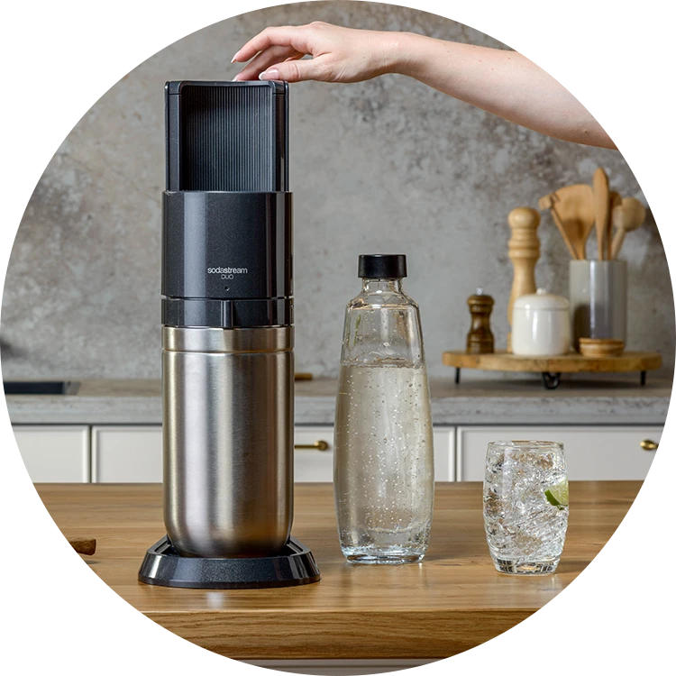 Stiklinis buteliukas SodaStream Duo, 1l aprašymas - Prekės nuotrauka