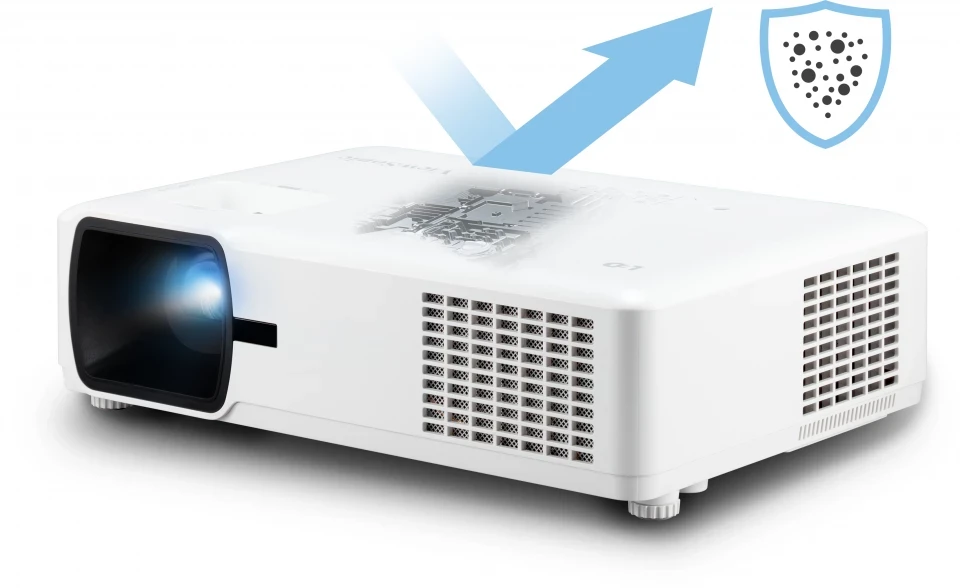 Projektorius ViewSonic LS610WH, Baltos spalvos aprašymas - Prekės nuotrauka