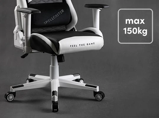 Žaidimų kėdė Sense7 Spellcaster Senshi Edition Gaming Chair, Balta aprašymas - Prekės nuotrauka Žaidimų kėdė Sense7 Spellcaster Senshi Edition Gaming Chair, Balta aprašymas - Prekės nuotrauka