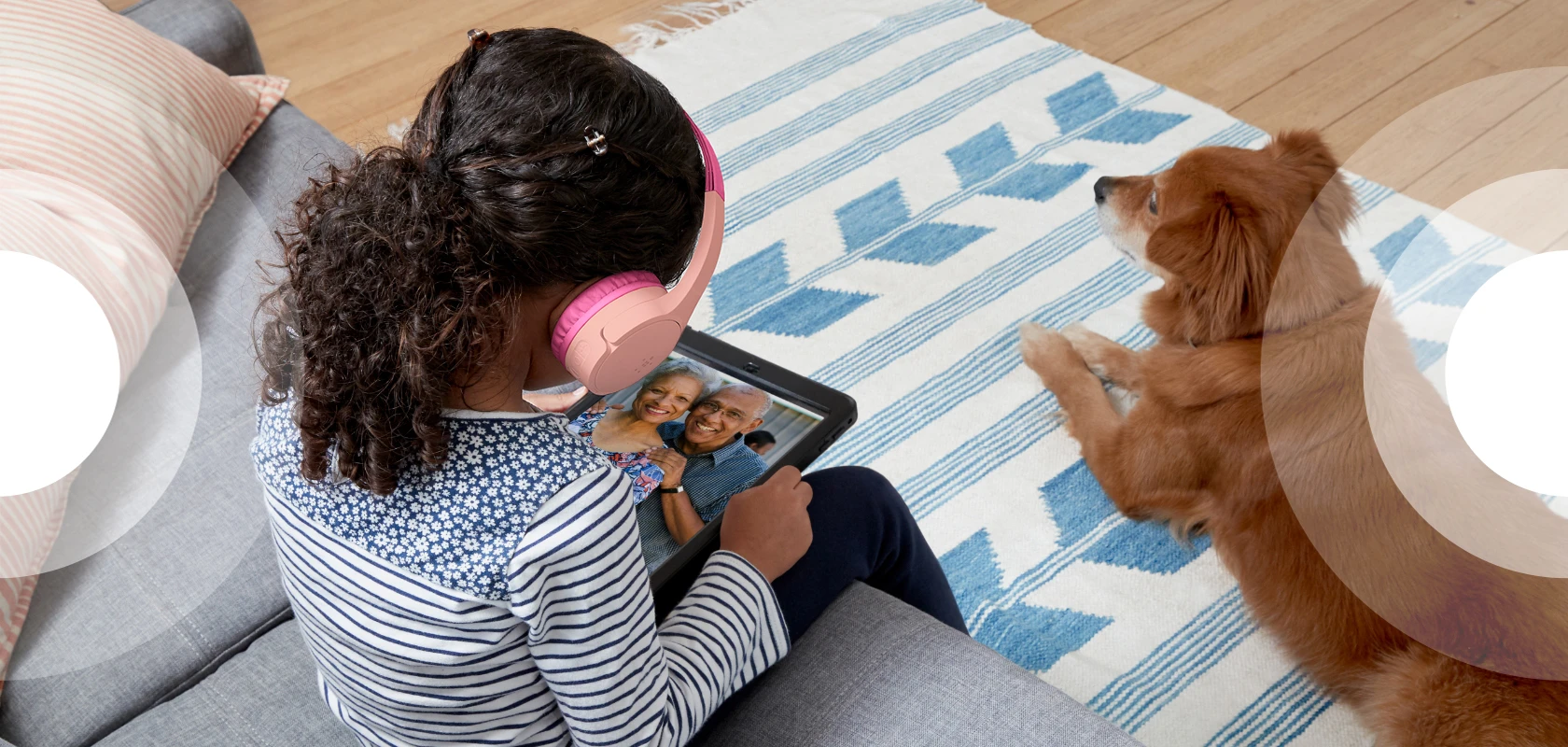 Belaidės Ausinės vaikams Belkin Soundform Mini, Rožinės aprašymas - Prekės nuotrauka