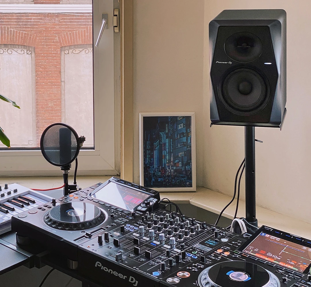 Kolonėlė Pioneer DJ VM-50, Juodos spalvos aprašymas - Prekės nuotrauka