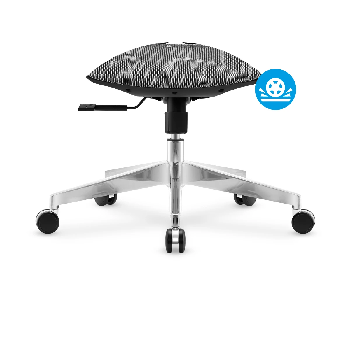 Ergonominė biuro kėdė Mark Adler Expert 8.5, Pilkos spalvos aprašymas - Prekės nuotrauka