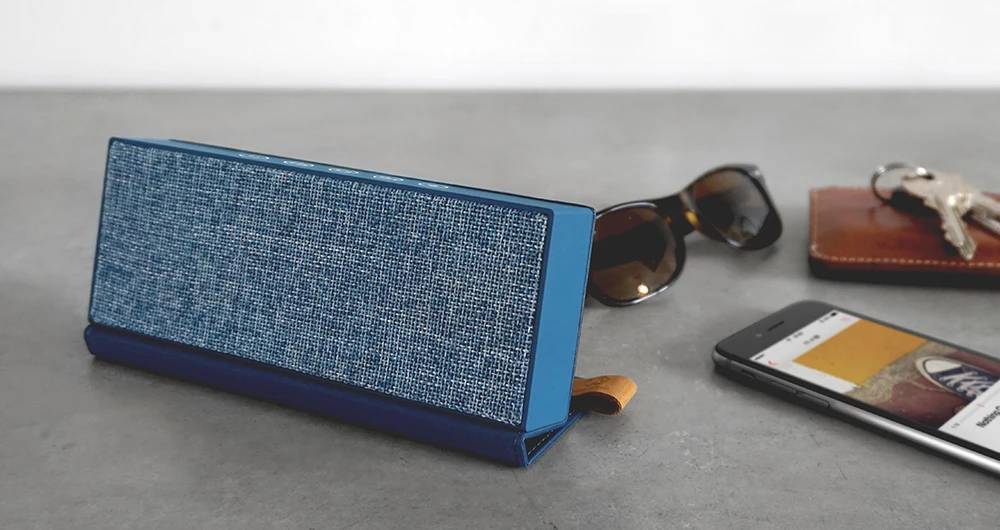Fresh'n Rebel kolonėlė Rockbox Fold Fabriq Edition indigo spalvos aprašymas - Prekės nuotrauka