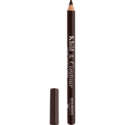 BOURJOIS Paris Khôl & Contour akių pieštukas moterims 1,2 g, 04 BRUN-DÉPENDANTE aprašymas - Prekės nuotrauka