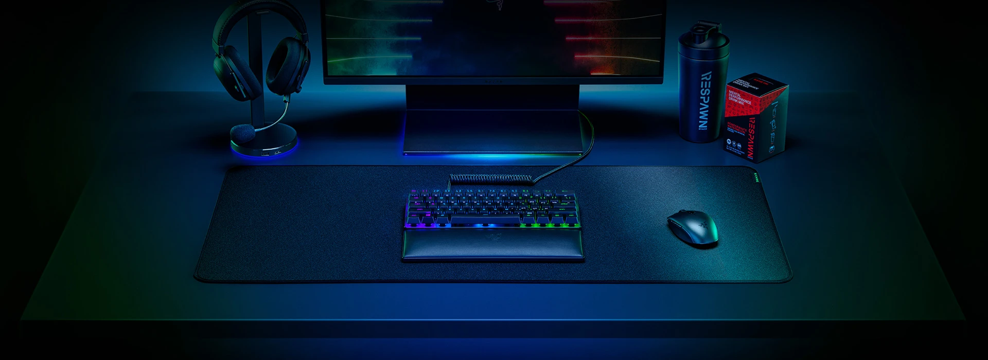 Hibridinis pelės kilimėlis Razer Strider Large aprašymas - Prekės nuotrauka