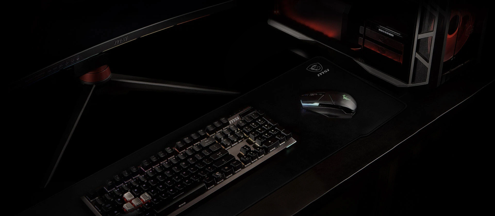 Pelės kilimėlis žaidimams MSI Agility GD70, 900x400x3mm aprašymas - Prekės nuotrauka