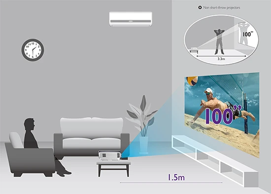 Projektorius BENQ TH671ST 3000ANSI FHD 0.69-0.83 DLP ST GAMING aprašymas - Prekės nuotrauka