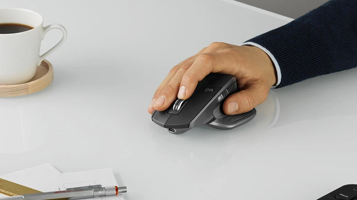 Belaidė pelė Logitech® MX Master 2S Grafito spalvos aprašymas - Prekės nuotrauka