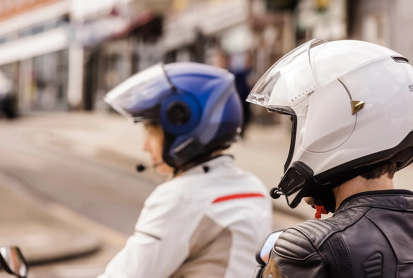 Ausinės Cardo Spirit HD DUO Laisvų rankų įranga motociklininkams aprašymas - Prekės nuotrauka