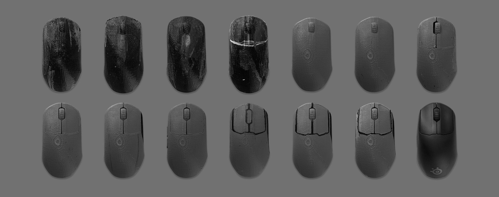 Žaidimų Pelė SteelSeries Prime, Juodos spalvos aprašymas - Prekės nuotrauka