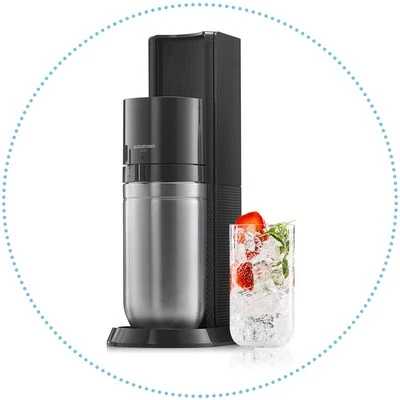 Gazuotų gėrimų gaminimo aparatas SodaStream DUO + 3 buteliukai aprašymas - Prekės nuotrauka