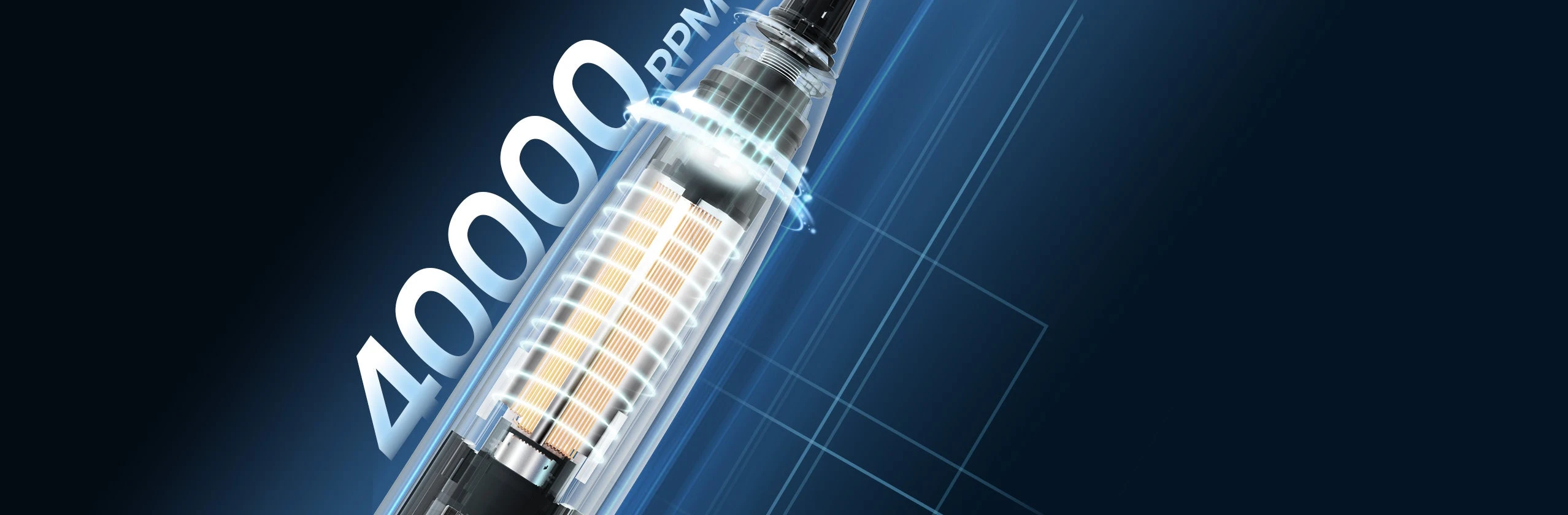 Oclean Elektrinis dantų šepetėlis  X10 Grey aprašymas - Prekės nuotrauka