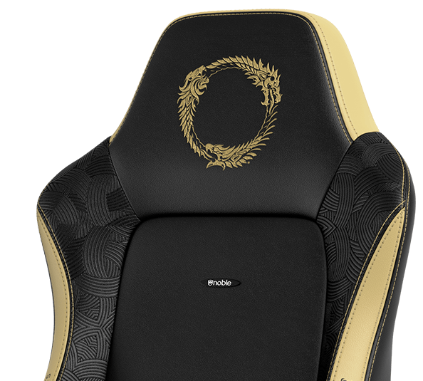 Žaidimų kėdė Noblechairs HERO The Elder Scrolls Online Edition PU-Leather Gaming Chair aprašymas - Prekės nuotrauka