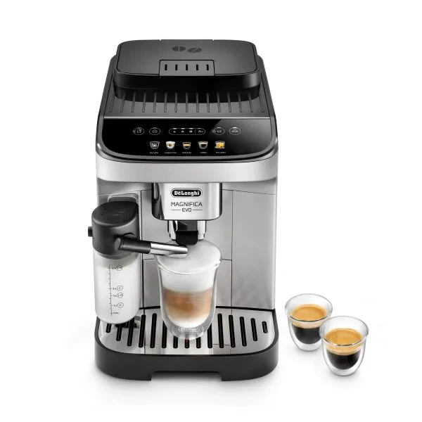 Kavos aparatas De’Longhi ECAM290.61.SB Magnifica Evo automatinis, Sidabro / juodos spalvos aprašymas - Prekės nuotrauka