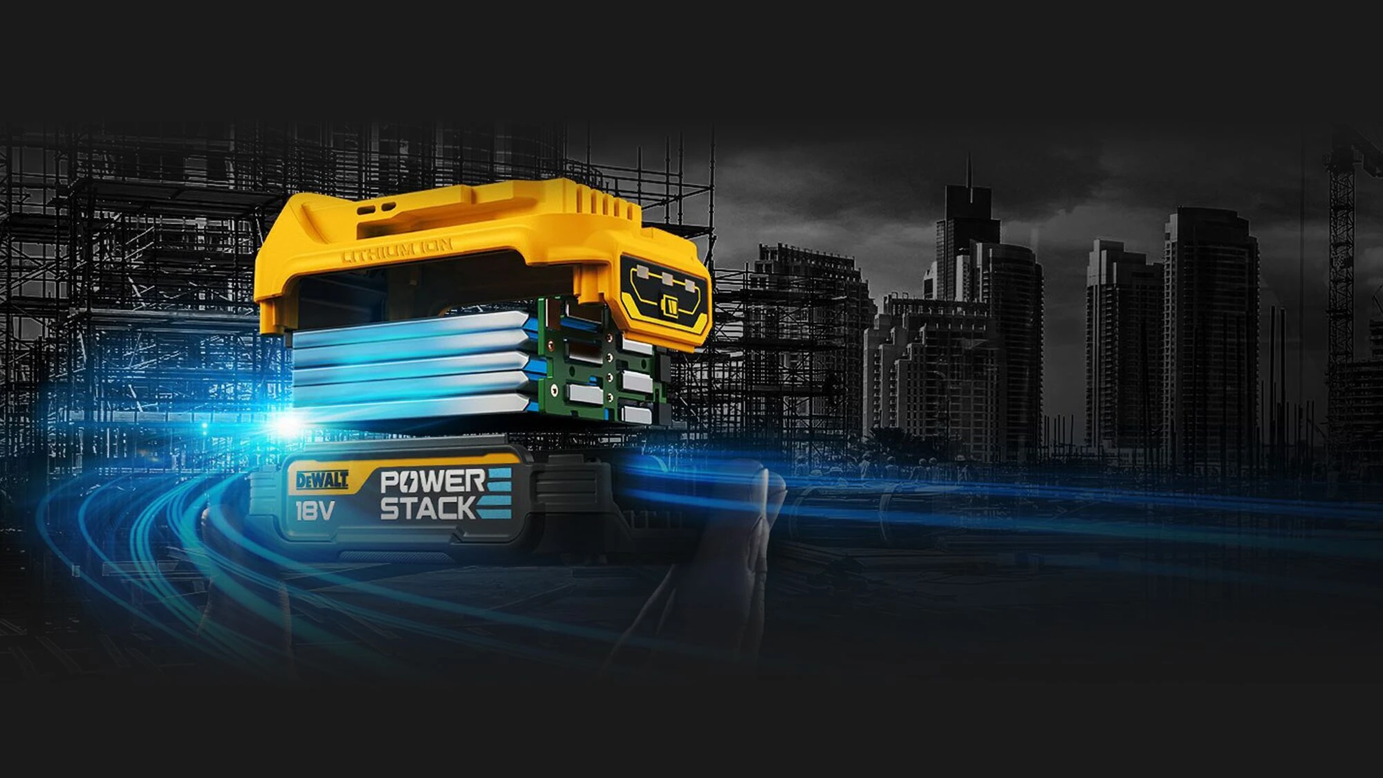 Dewalt Naujos kartos akumuliatorius PowerStack Compact 8V, ličio jonų, 1,7 Ah DCBP034 aprašymas - Prekės nuotrauka