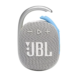 JBL Clip 4 Eco nešiojama kolonėlė, Pilkos spalvos aprašymas - Prekės nuotrauka