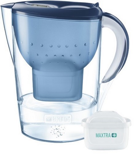 Vandens filtravimo ąsotis BRITA Marella XL 3.5L, melsvas su vandens filtru MAXTRA+ 1 vnt. aprašymas - Prekės nuotrauka