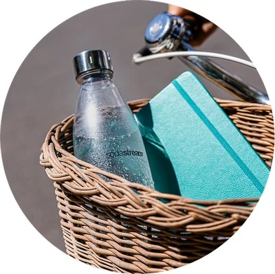 Buteliukai SodaStream Fuze, 1l, juodi, 2 vnt aprašymas - Prekės nuotrauka