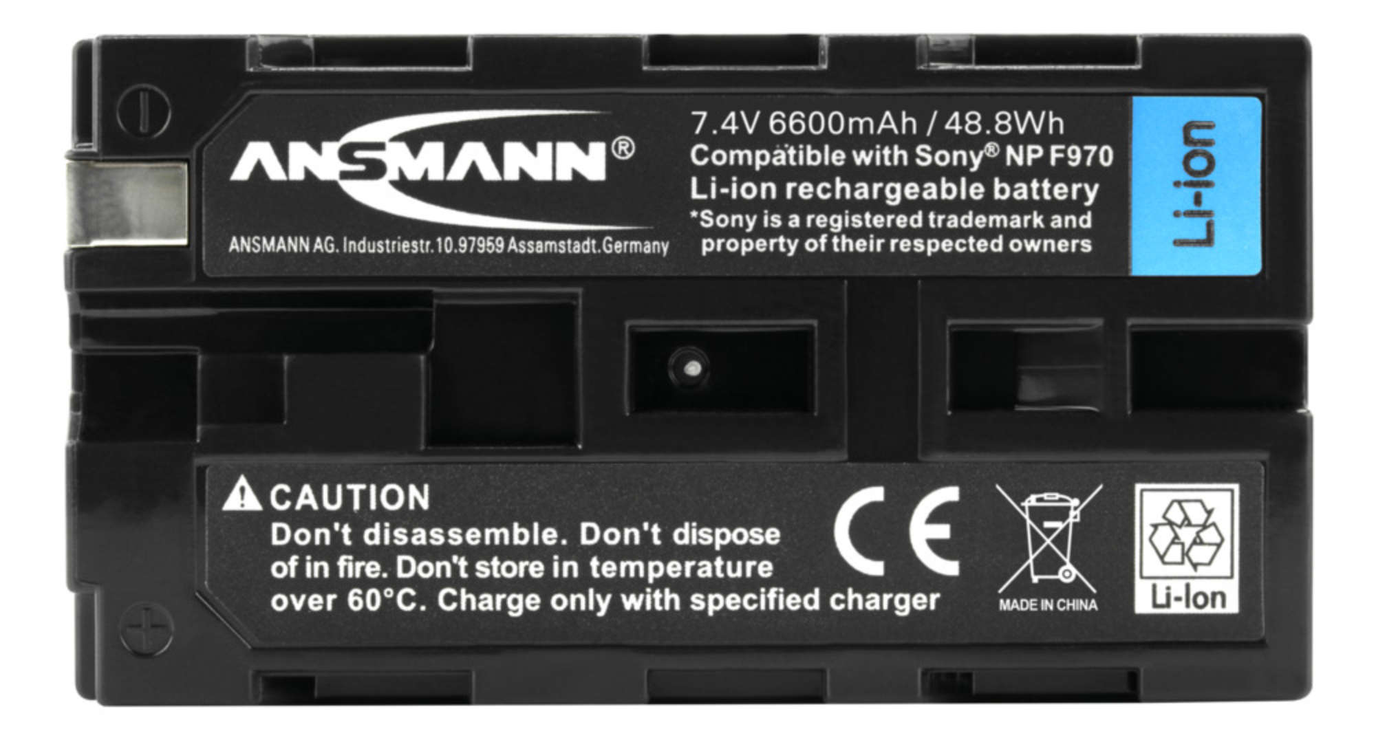 Ansmann A-Son NP-F970 aprašymas - Prekės nuotrauka