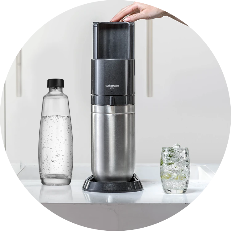Stiklinis buteliukas SodaStream Duo, 1l aprašymas - Prekės nuotrauka
