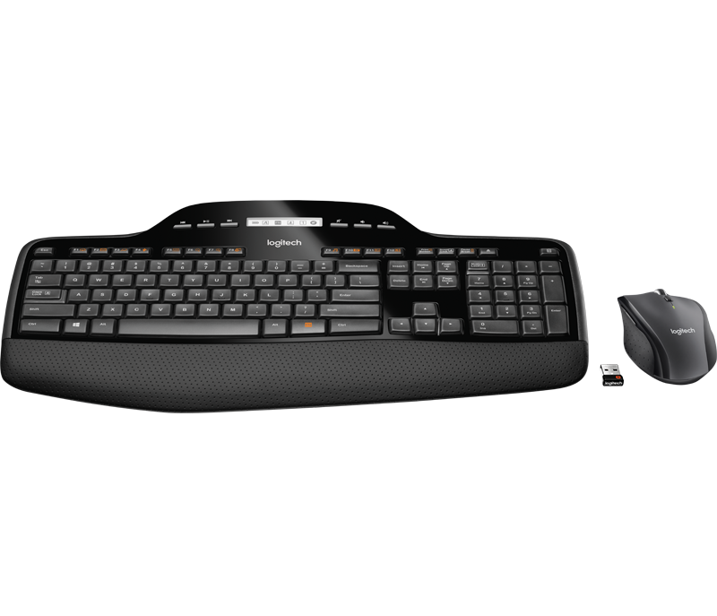 Logitech MK710 Komfortiškas Belaidis klaviatūros ir pelės komplektas, US išdėstymas aprašymas - Prekės nuotrauka
