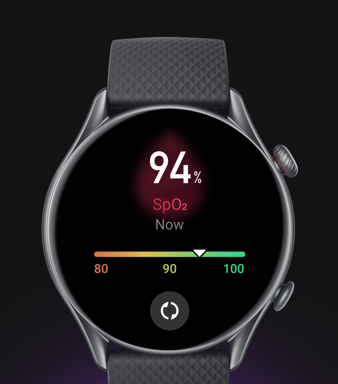 Išmanusis laikrodis Amazfit GTR 3 Pro, Juodos spalvos aprašymas - Prekės nuotrauka