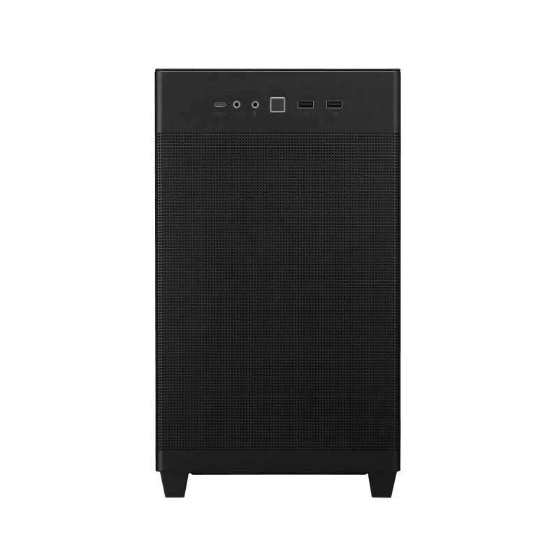 Kompiuterio korpusas ASUS Prime AP201 MicroATX Case/Juodos spalvos aprašymas - Prekės nuotrauka
